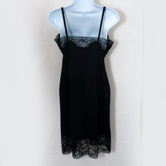 Vintage Van Raalte Satin Suavette Slip S 32 1301X - Picture 3 of 4